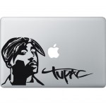 Tupac Shakur Macbook aufkleber MacBook Aufkleber